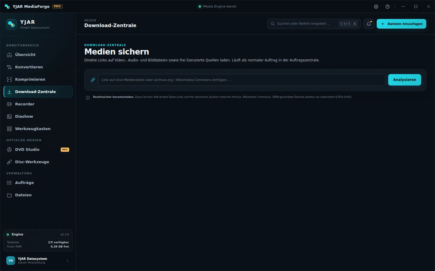 Download-Zentrale
